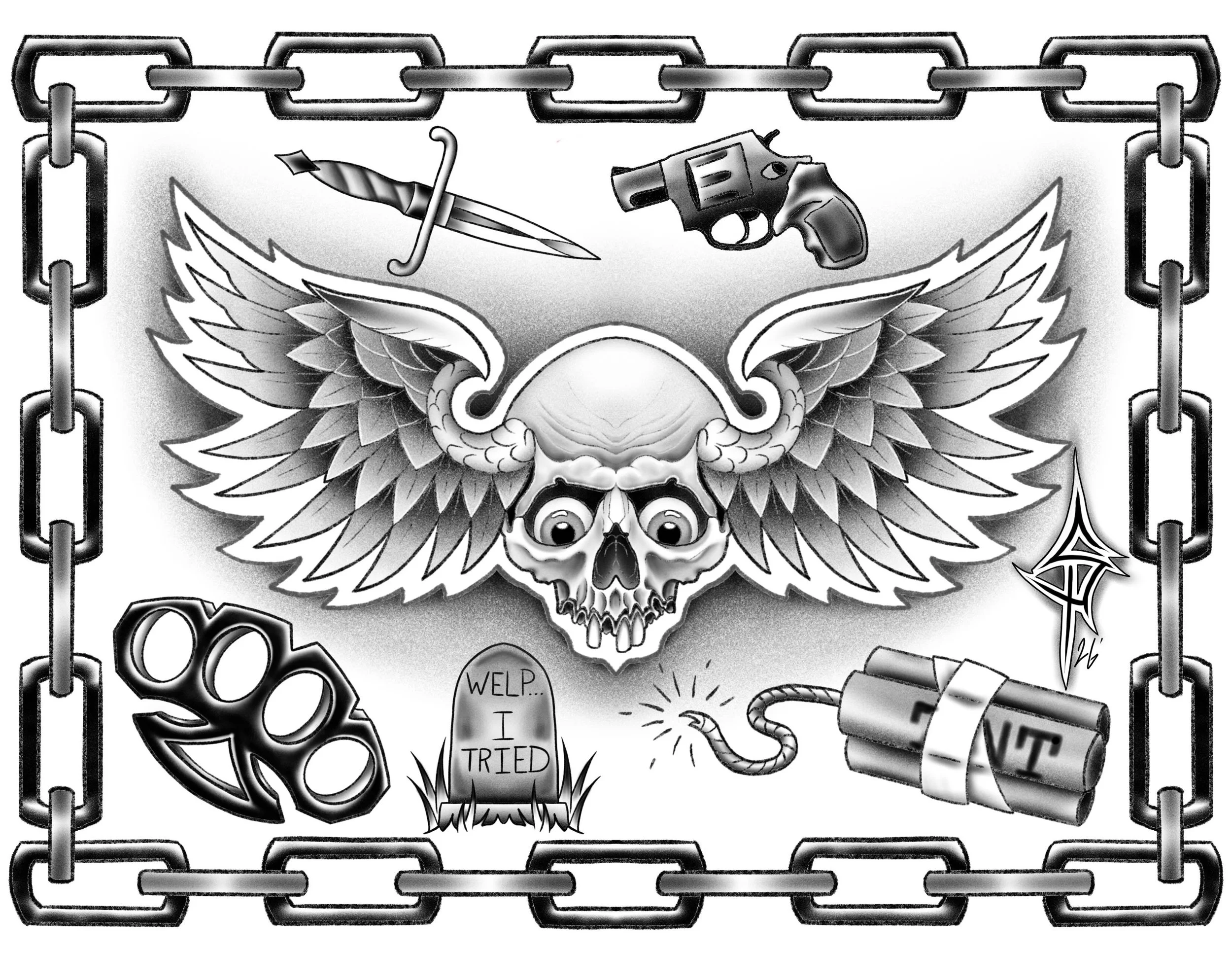 Available Flash Sheet! HMU if interested! #muncie #muncieindiana #ballstateuniversity #indianatattoo