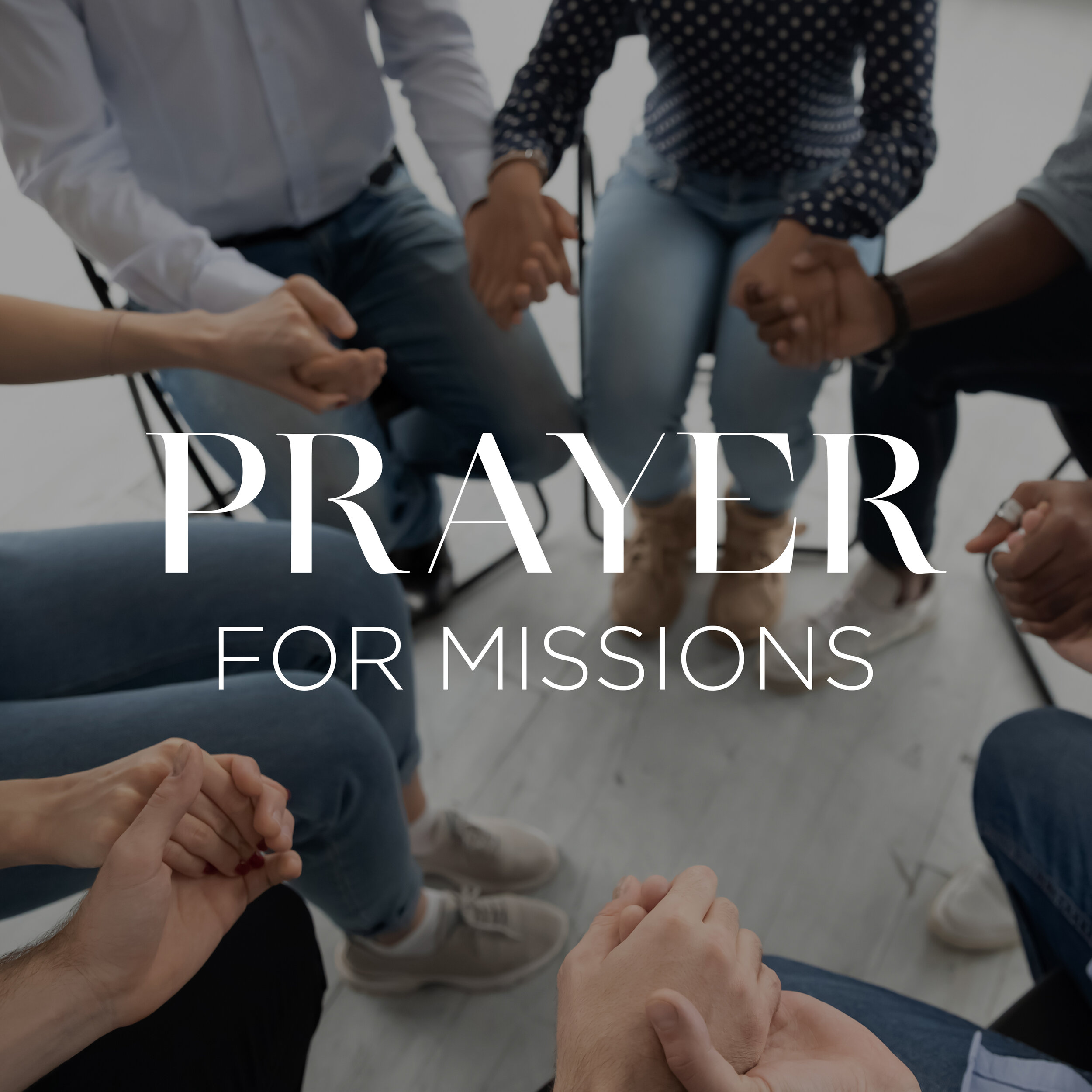 Missions Prayer Time