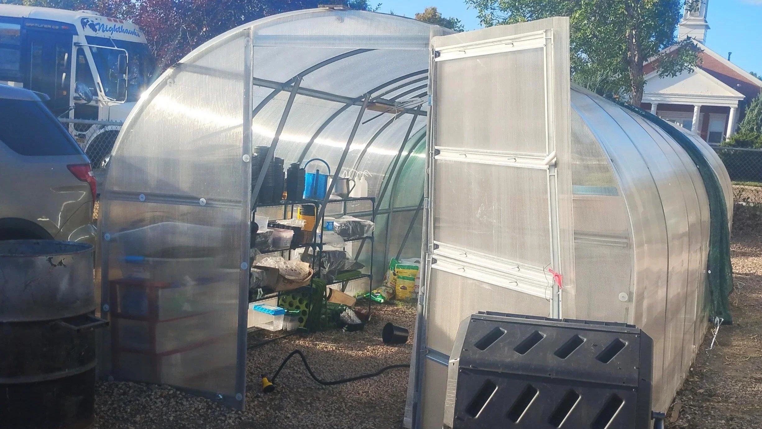 HPS Greenhouse Project Takes Root!