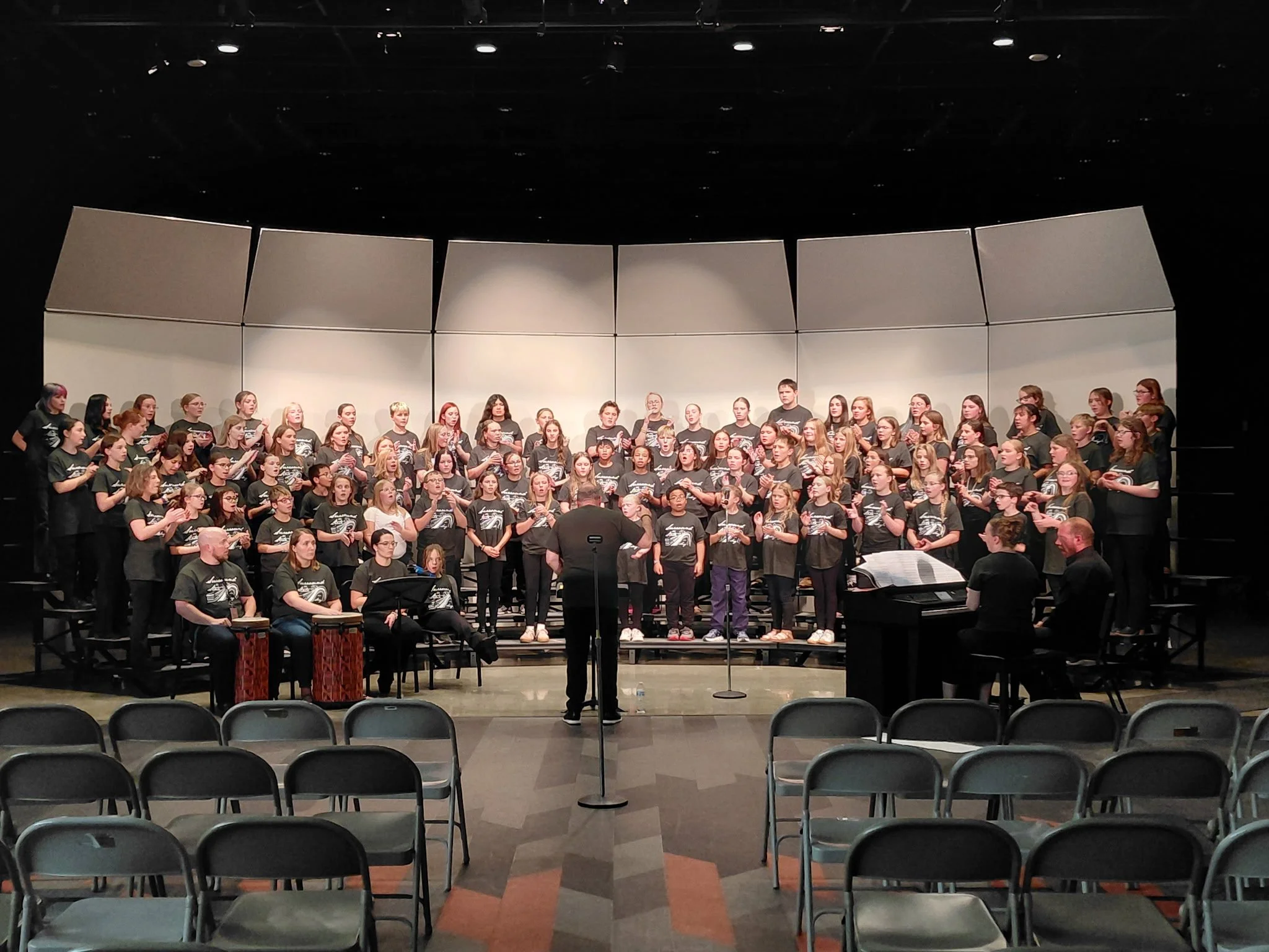 HPS Students participated at Surround the State in Song