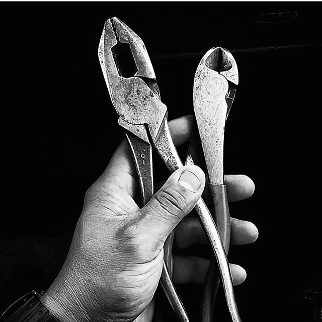 Tools (@klein_tools) of the trade. 📷 by @benb1982 | #tools #pliers #hardwork #buildingamerica #kleintools
