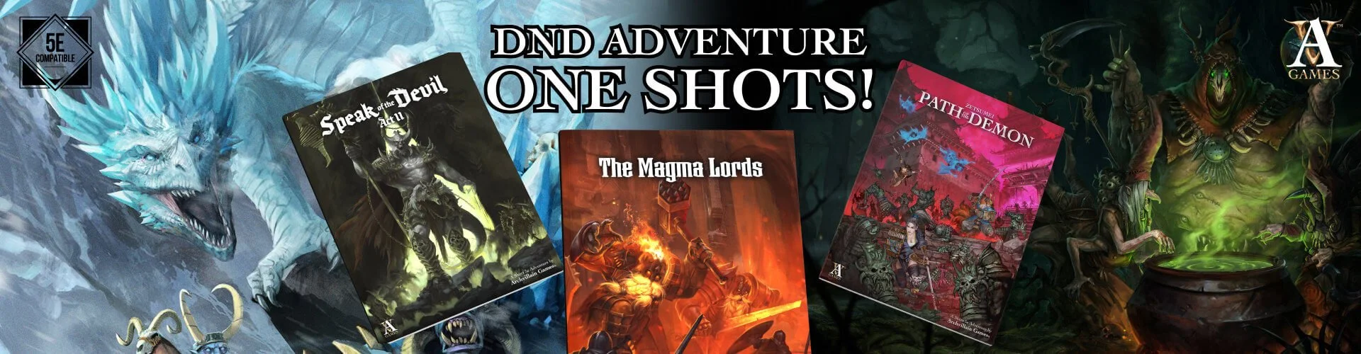 Free DnD 5e Adventures Subscribe — Archvillain Games