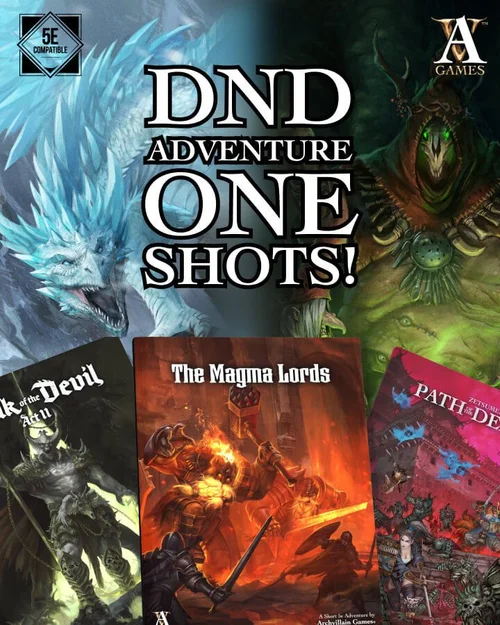 Free DnD 5e Adventures Subscribe — Archvillain Games