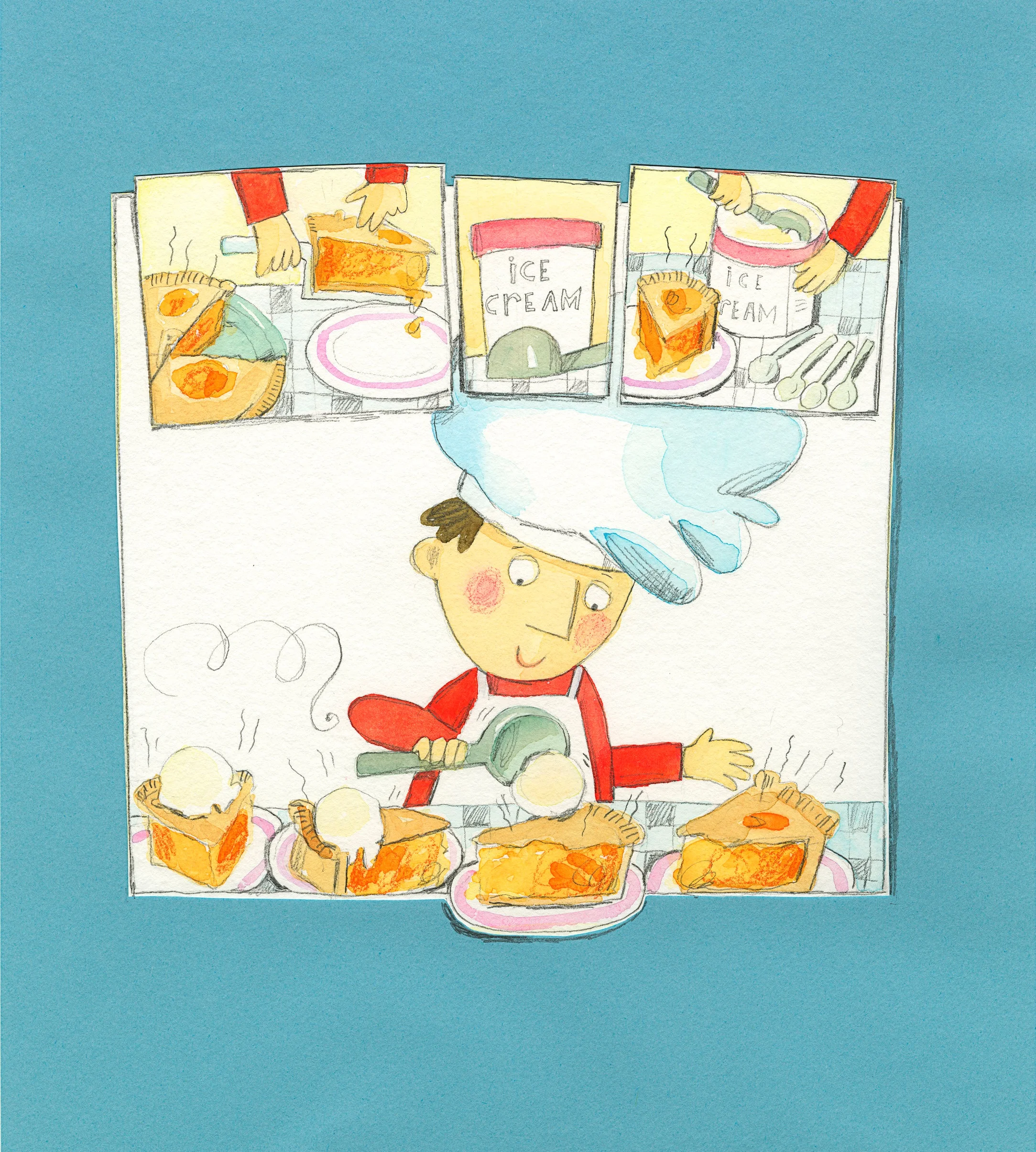 The Chef, from EASY AS PIE