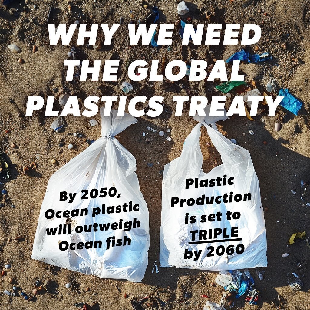Litter-ally the most important treating is now being negotiated in Busan, Korea 🐟 Plastic is working its way into our water and food systems but petrochemical companies want to keep their profit flowing, we must stop the plastic spigot now. See link