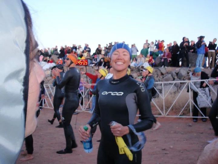 Ironman St. George, 2010…super excited, kinda scared :-)