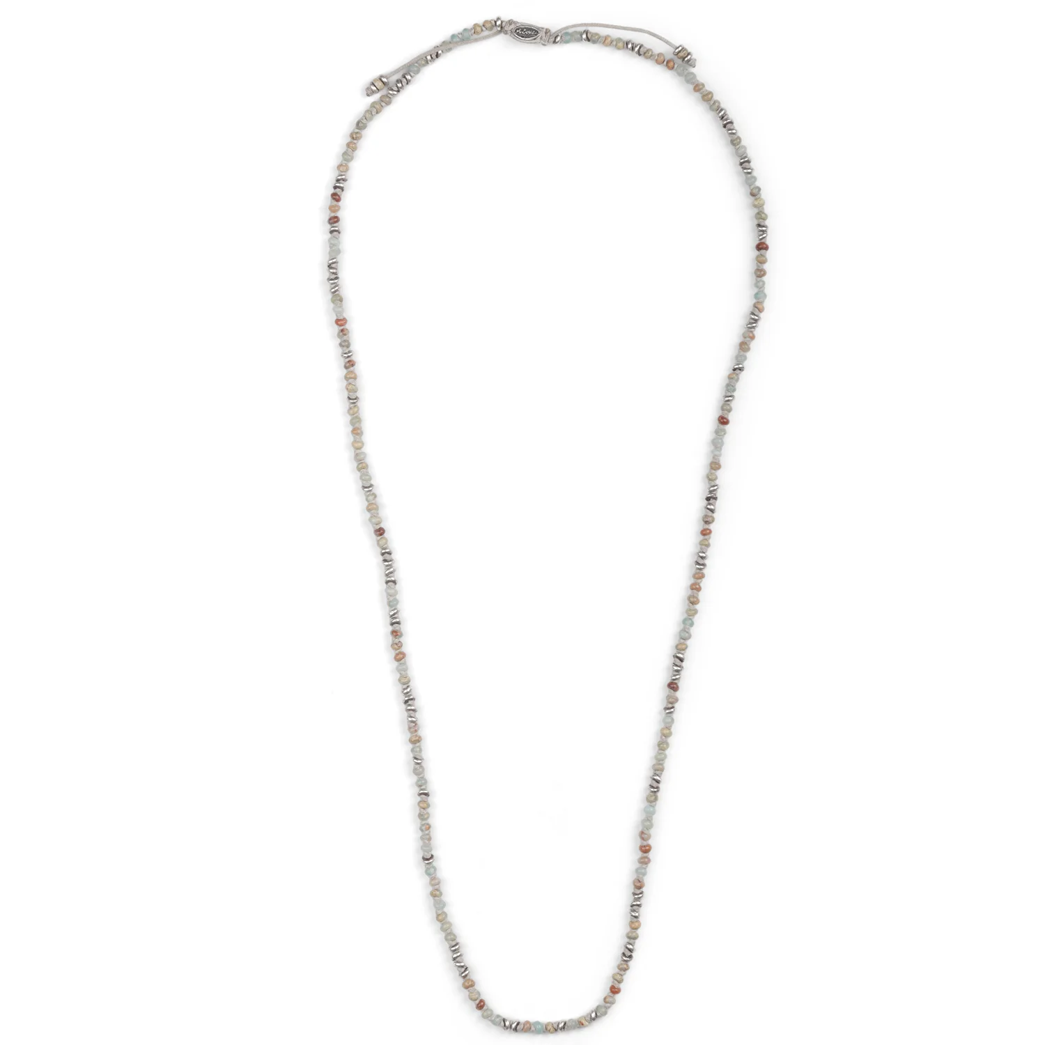Three-Layer Templar Jointed Mini Gemstone Necklace_Bracelet_opal.jpg