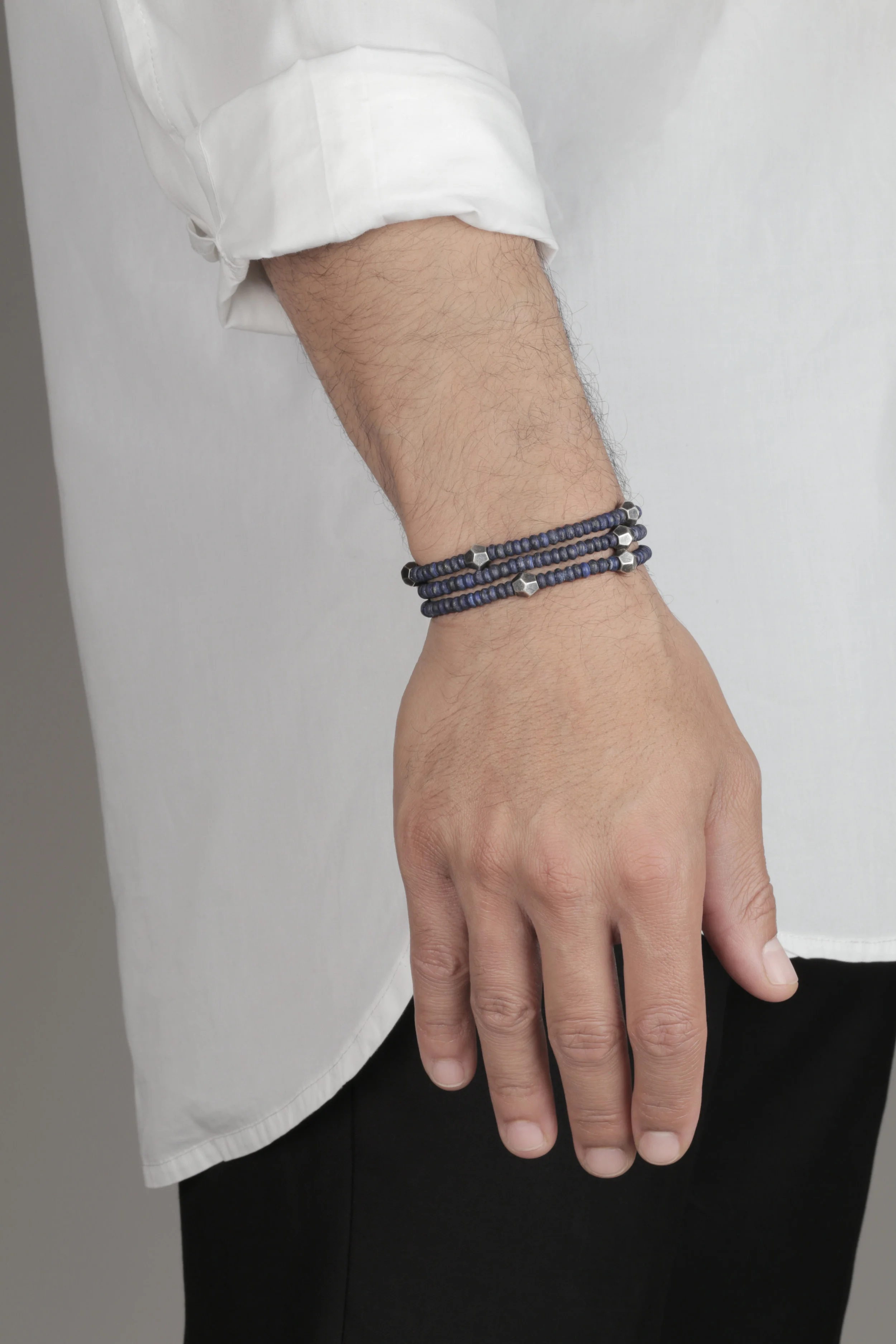 The Citadel Bracelet_matte lapis.jpg