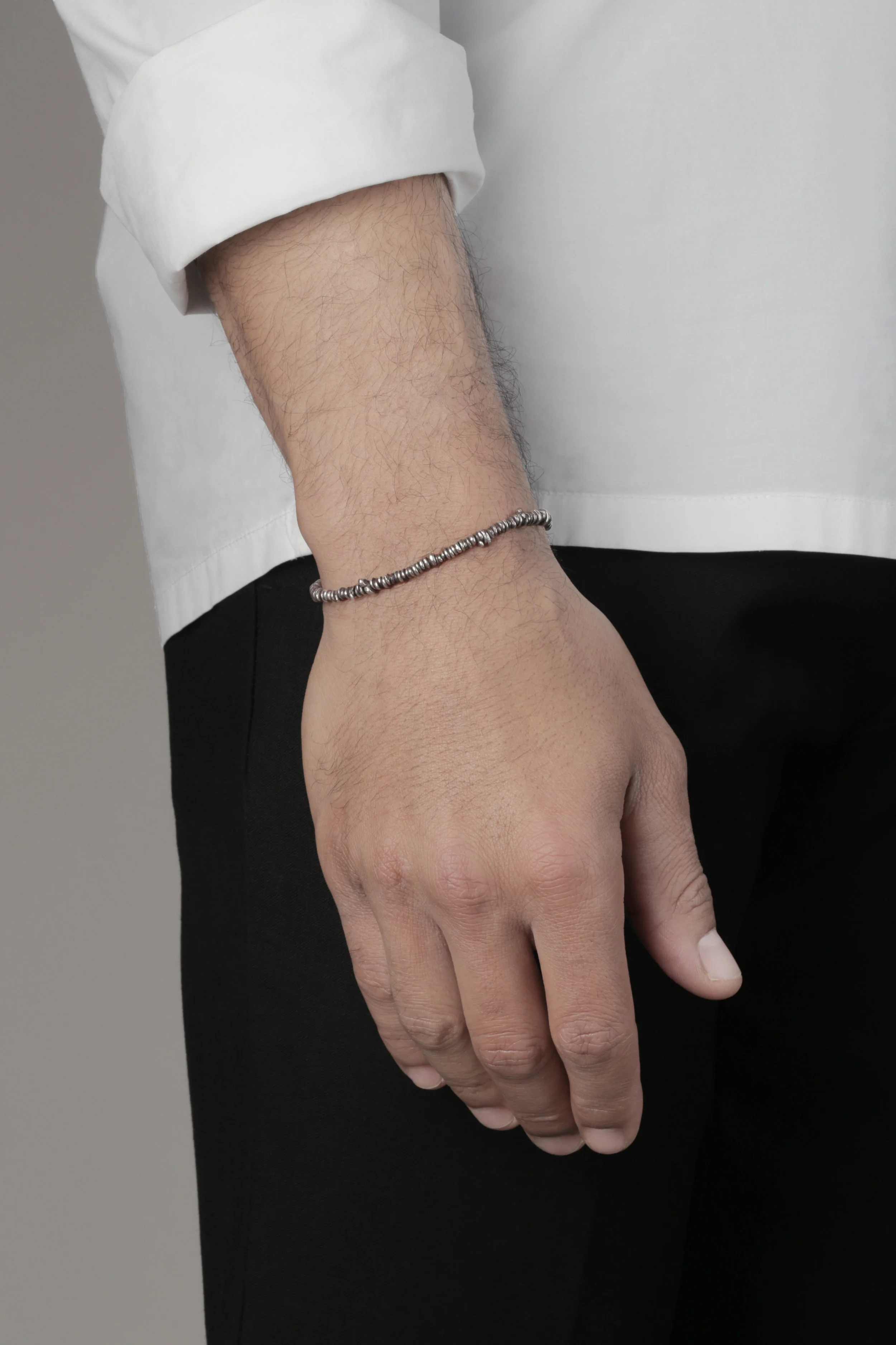 Silver mini nugget bracelet.jpg