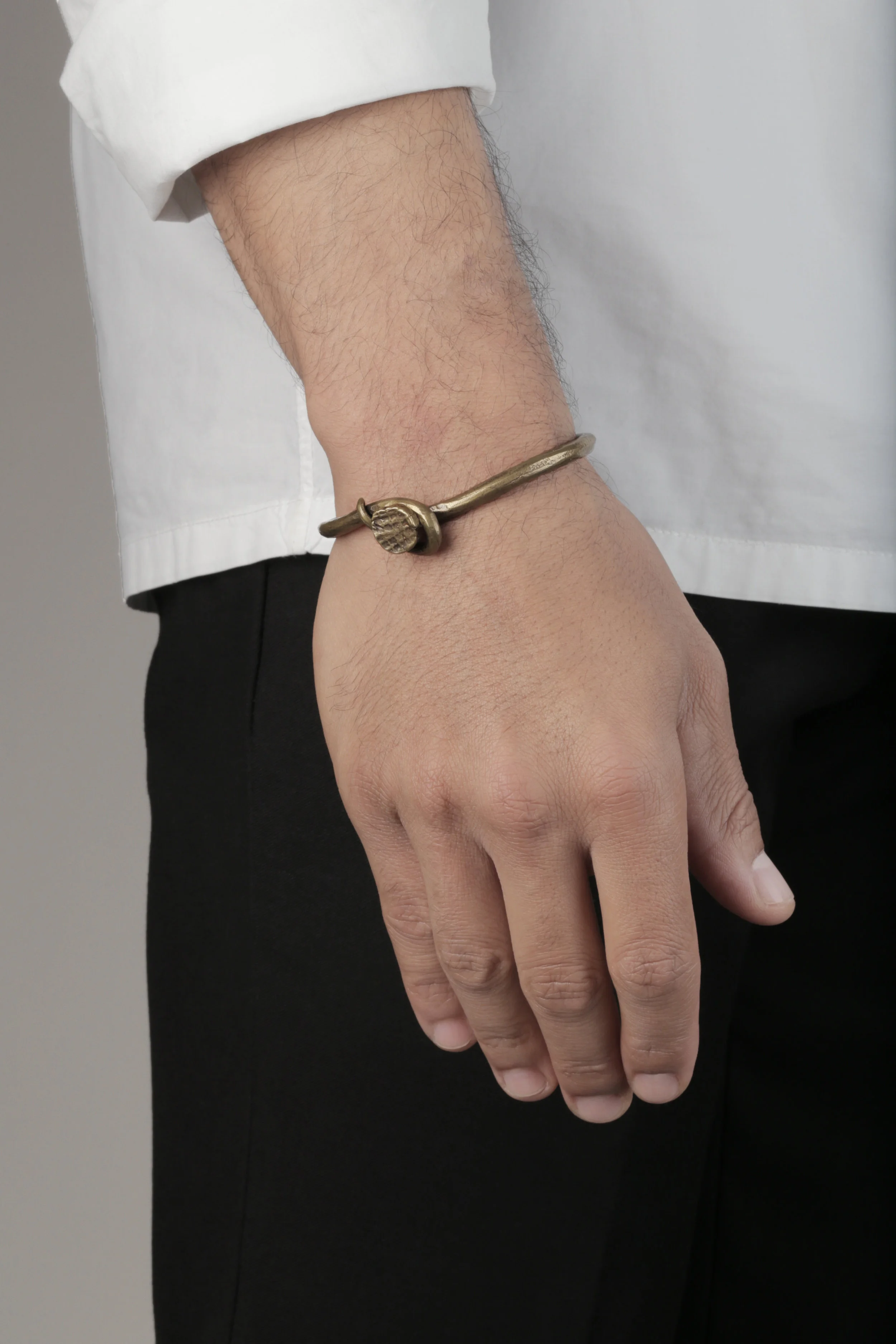 The Brass Nail Bangle with screw-on head .jpg