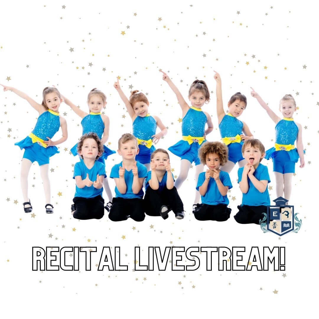 We are excited to announce that this year&rsquo;s recital will be broadcast LIVE for all to see! If you&rsquo;re out of state, or out of town, but would still like to watch the recital, here is the link:
.
https://youtu.be/E1zFFMZ1Aq0
.
Recital start