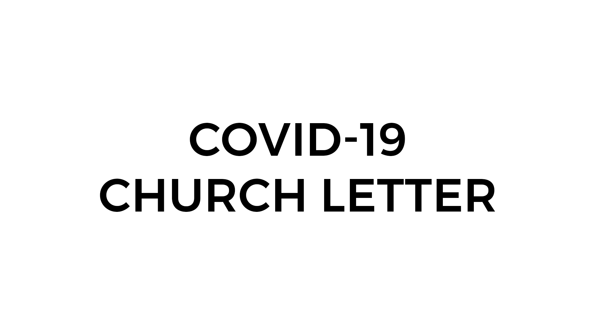 COVID-19 Update Notice