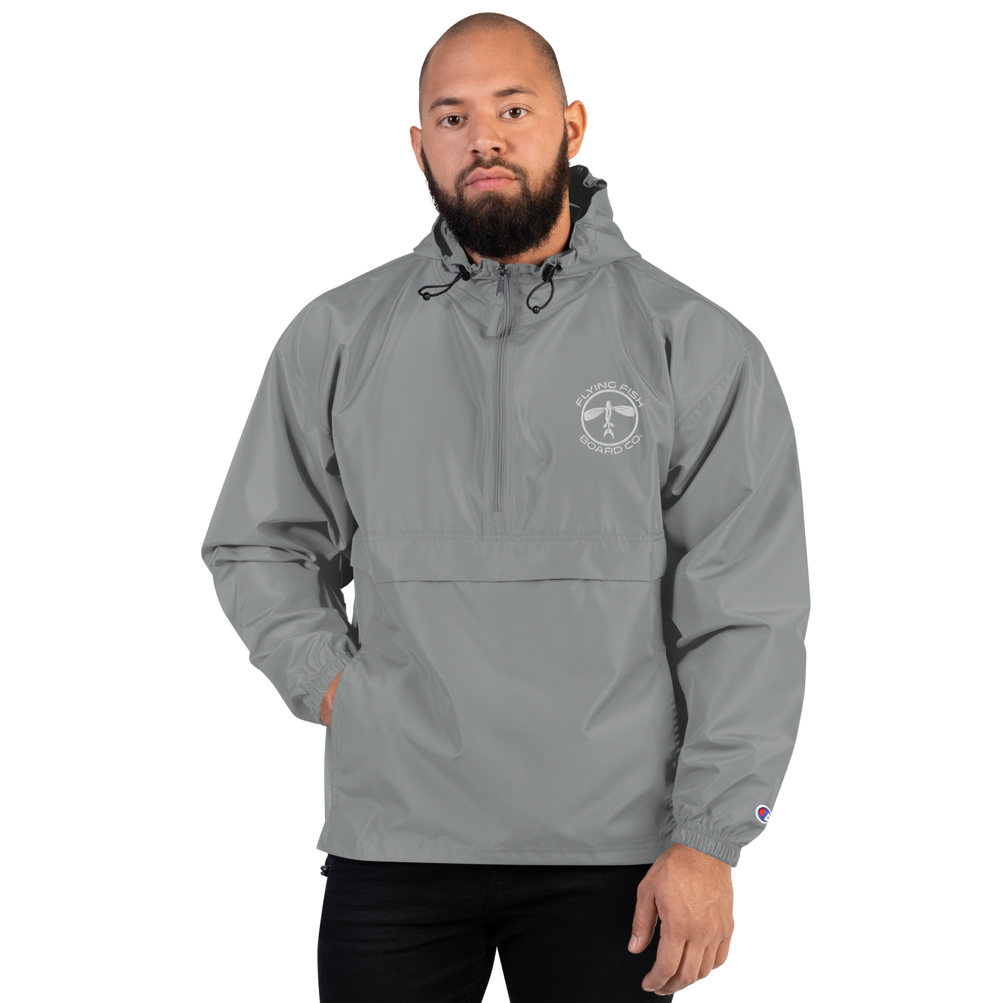 embroidered-champion-packable-jacket-graphite-front-63f817f8629c1.png
