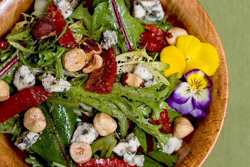 Spring Mix & Blue Cheese
