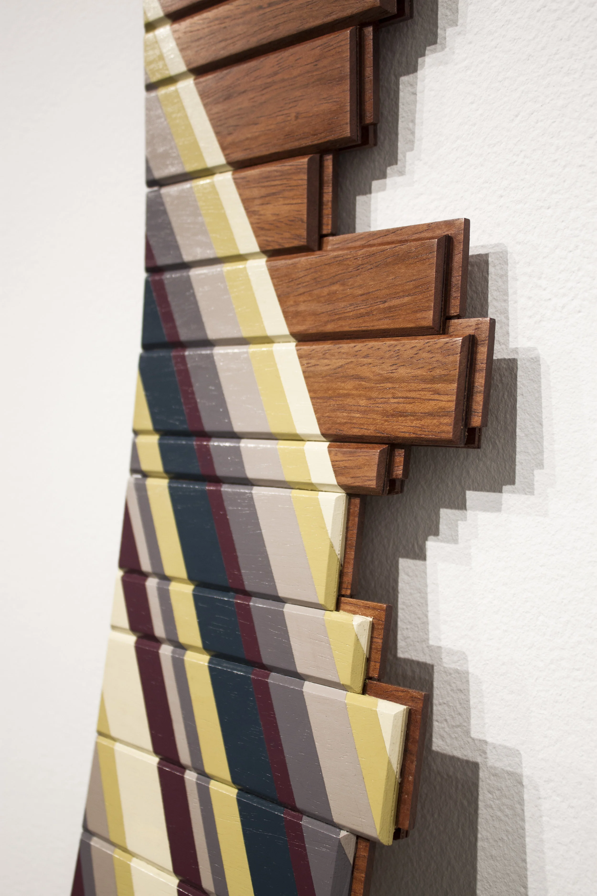   Floor (du Tasso Sorrento)  jatoba, acrylic 33" x 7.5" x 3" 2018 