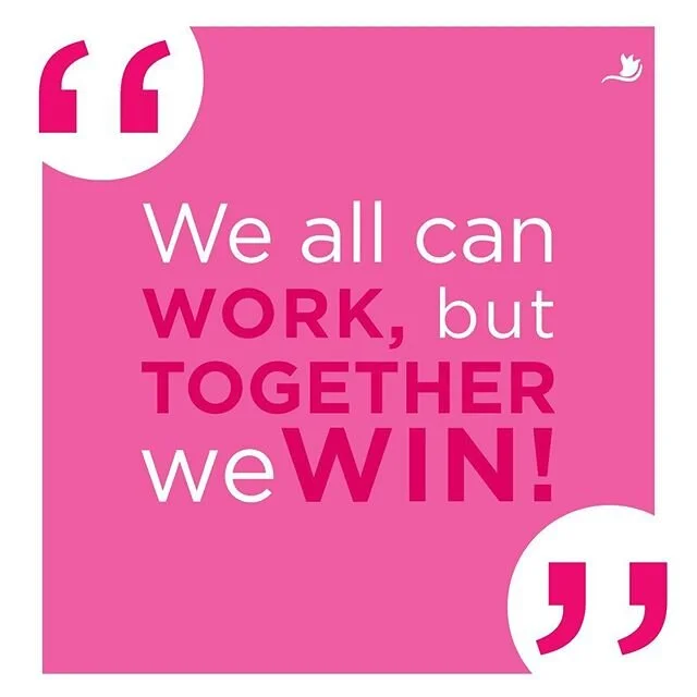 TOGETHER we will WIN!