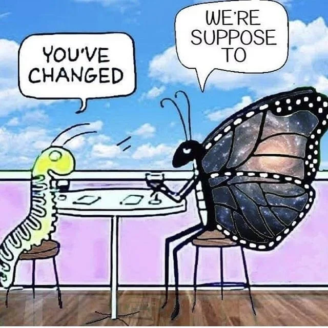 Real talk from my dude @davidmeltzer... life is all about embracing change everyday in our lives!