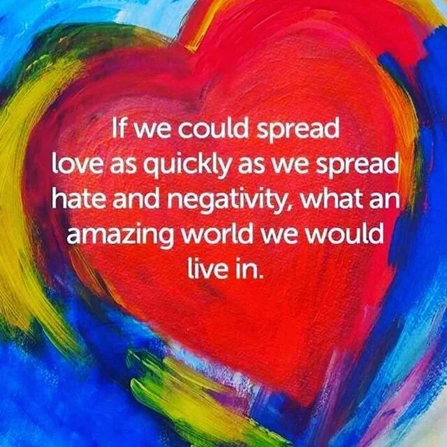 Spend a little time this weekend spreading ❤️❤️❤️ to our beautiful WORLD!