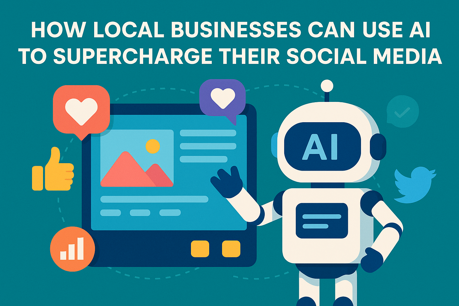 How Local Businesses Can Use AI to Supercharge Their Social Media