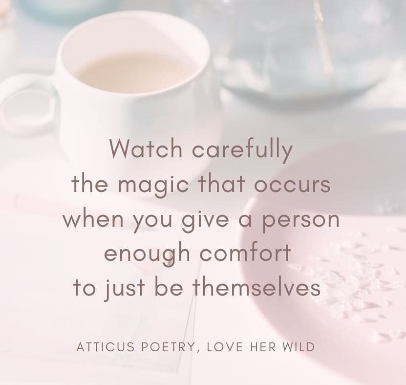 I wish this for you all ...

That you may give yourself permission to just be yourself. 
 
That you may allow yourself the rest you so deeply deserve. 

That you may treat yourself with the kindness and compassion you extend to others. 

and that you