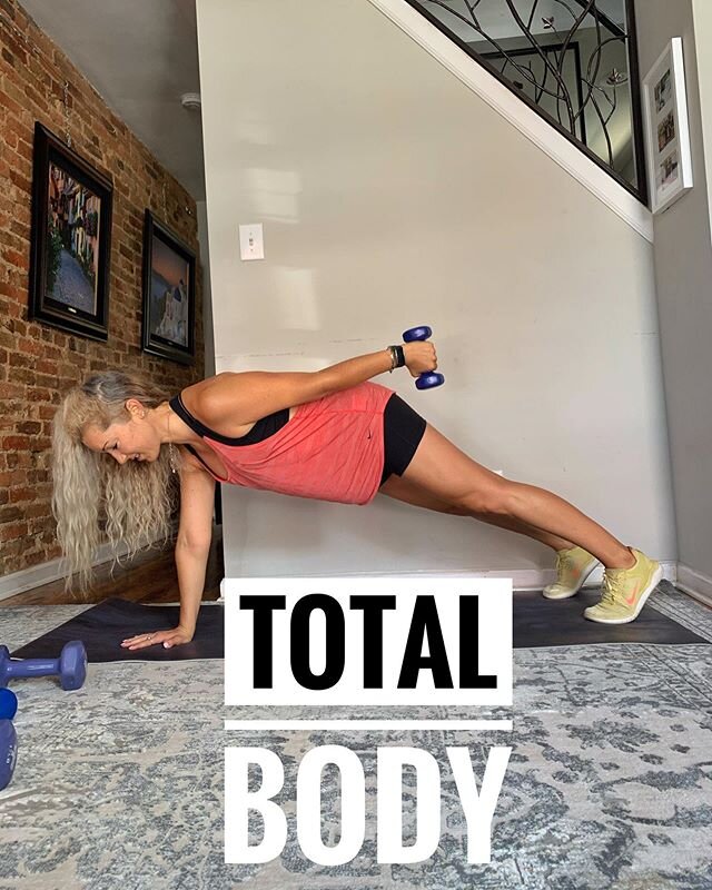 𝐓𝐎𝐓𝐀𝐋 𝐁𝐎𝐃𝐘 ⁣
𝗪𝐎𝐑𝐊𝐎𝐔𝐓 ⁣
⁣
𝘏𝘢𝘱𝘱𝘺 𝘔𝘰𝘯𝘥𝘢𝘺 🎉⁣
New week, new goals, new opportunities to crush them out of the park! ⁣
⁣
Here&rsquo;s a great total body workout to kick off your week:⁣
⁣
45 seconds per exercise ⁣
Go through each