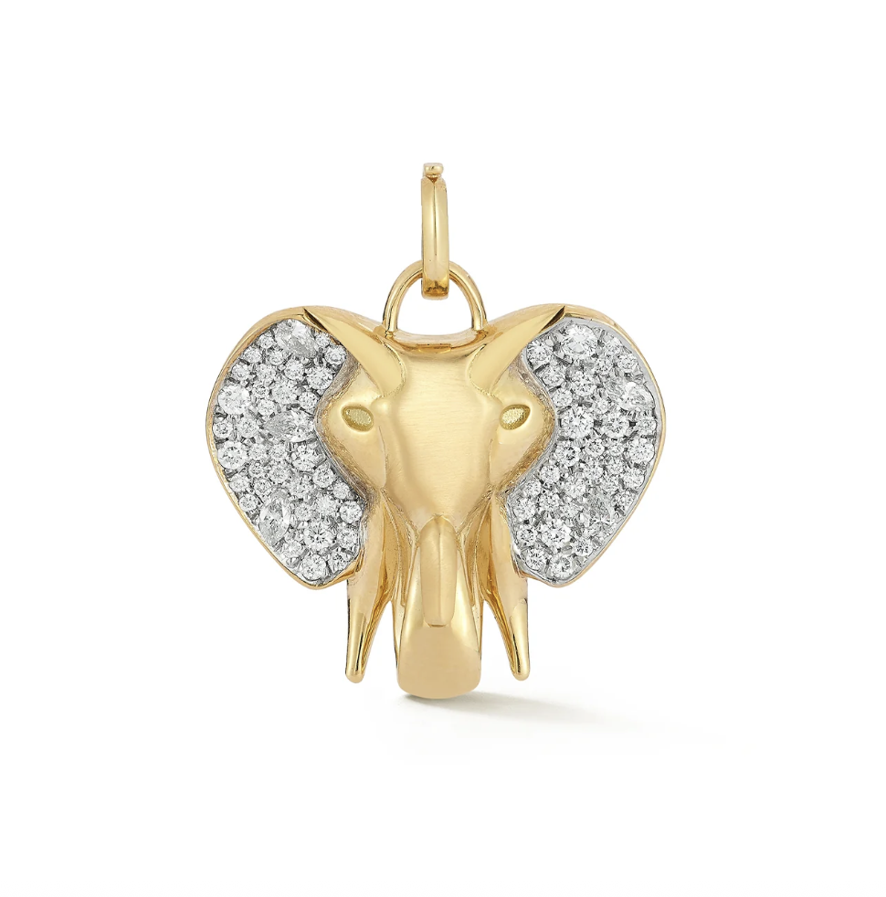 Jade Trau Elephant Charm {Special Order}