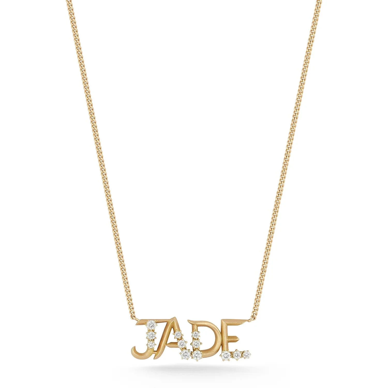 Jade Trau CUSTOM Nameplate Necklace (SPECIAL ORDER)
