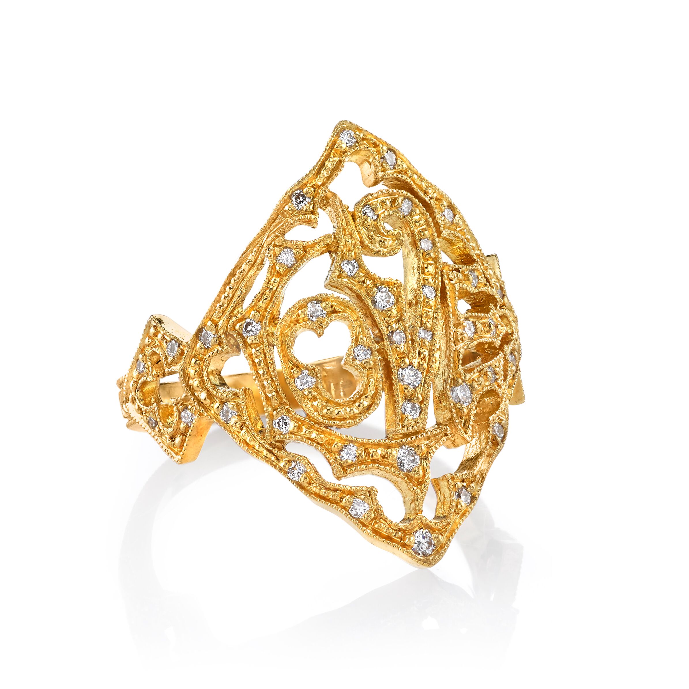 Great Description About Cathy Waterman Love Ring