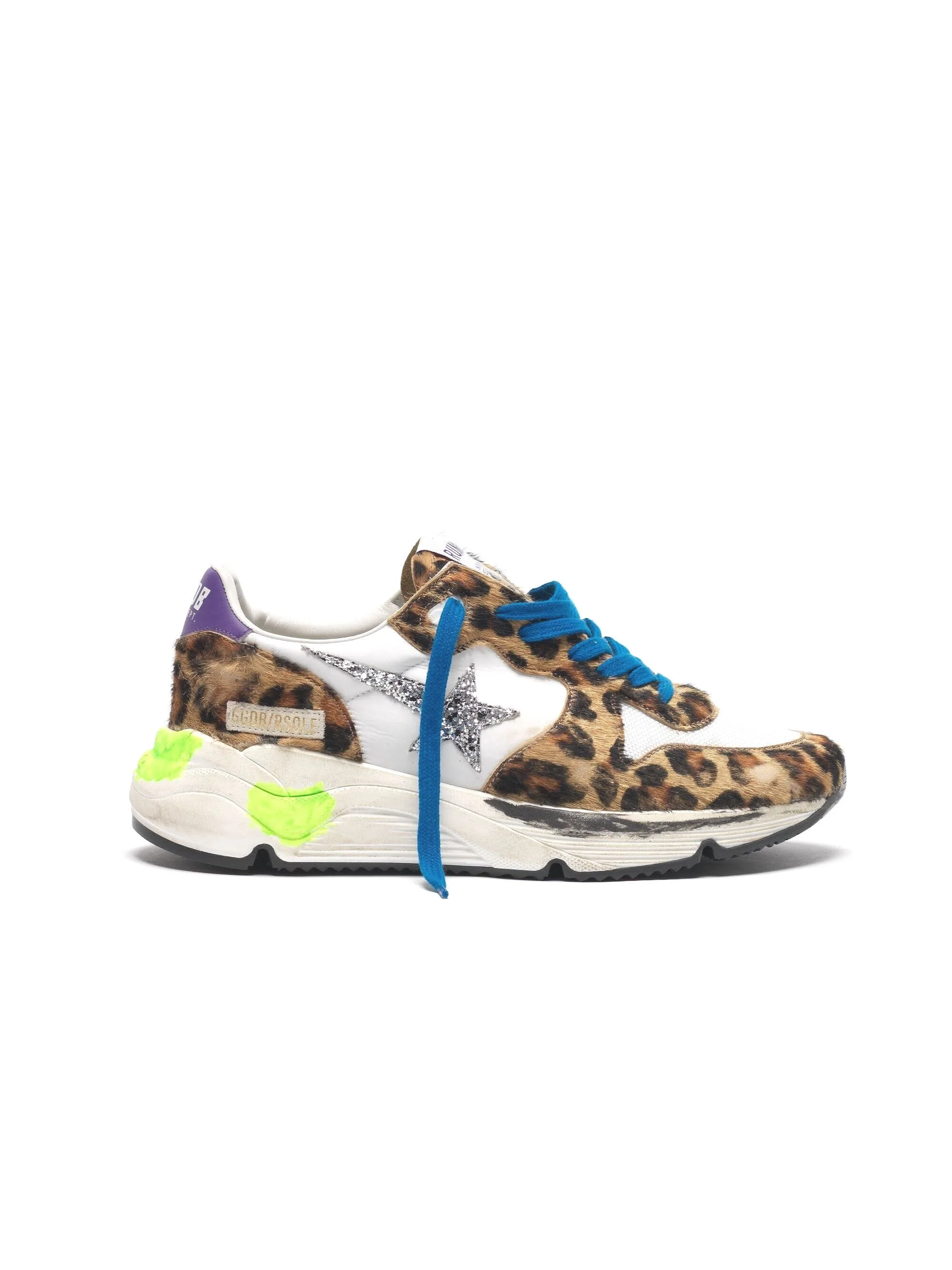 golden goose glitter leopard