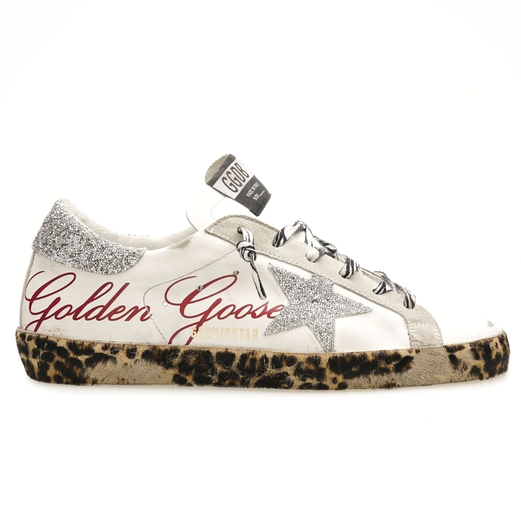golden goose swarovski crystal superstar sneakers