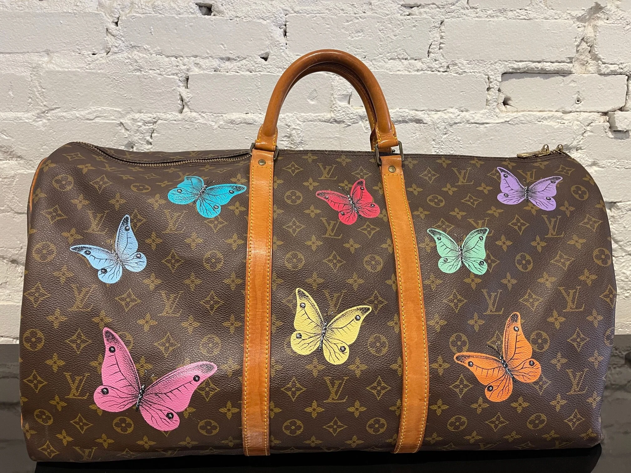 Louis Vuitton Keepall Bandouliere Monogram (Without Accessories) 60 Brown
