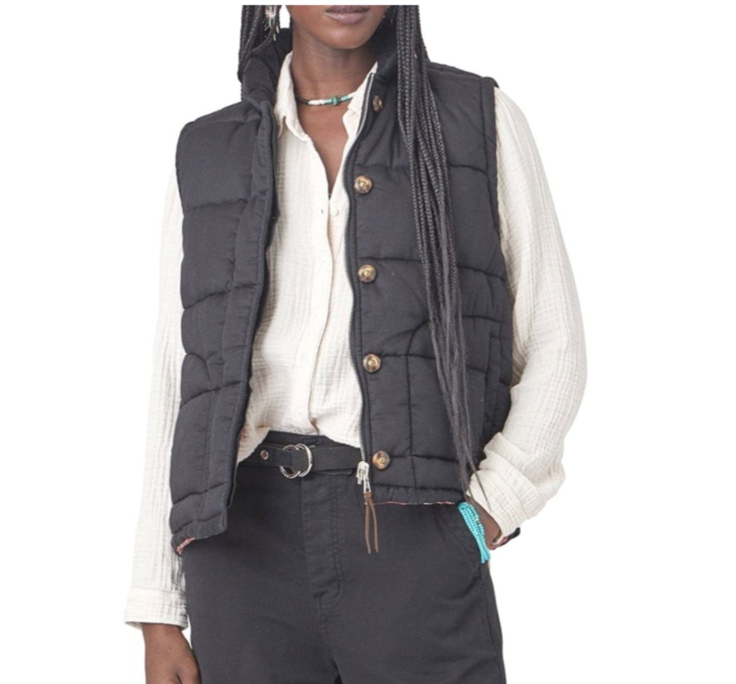Xirena Burnt Sienna Hunter Puffer Vest 