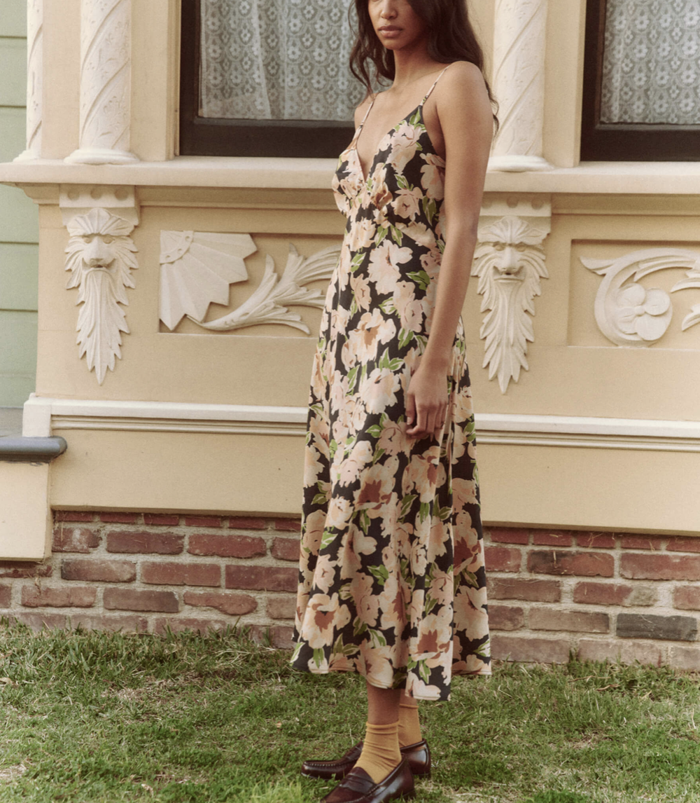 The Great Serene Slip Dress in Victorian Rose Print - size 3 / large only Etc... The Great Serene Slip Dress in Victorian Rose Print - size 3 / large only Etc...