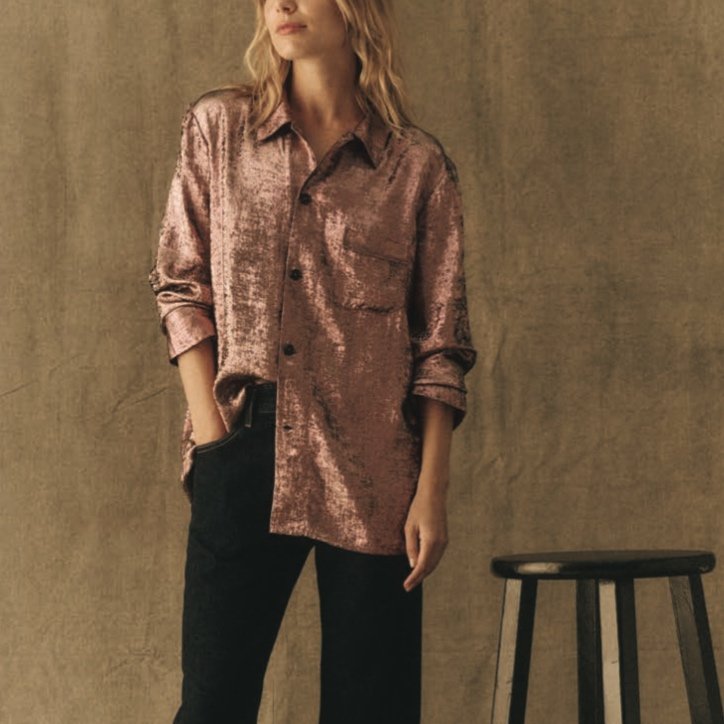 The Great Lounge Bask Top in Rose Gold Etc... The Great Lounge Bask Top in Rose Gold Etc...
