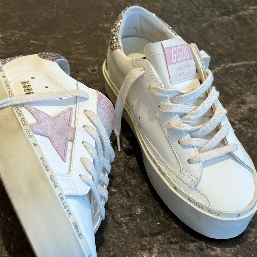 Golden Goose Hi Star Suede Sneakers Hi Star Golden Goose Heels Golden Goose  Hi Star White Leather