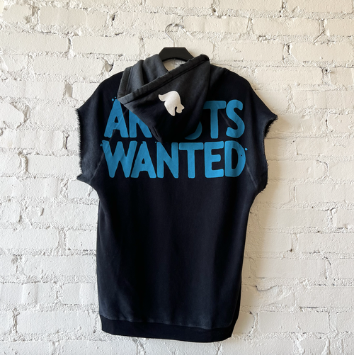 FREECITY × LACMA Artists Wanted Pullover Hoodie in Orange Small