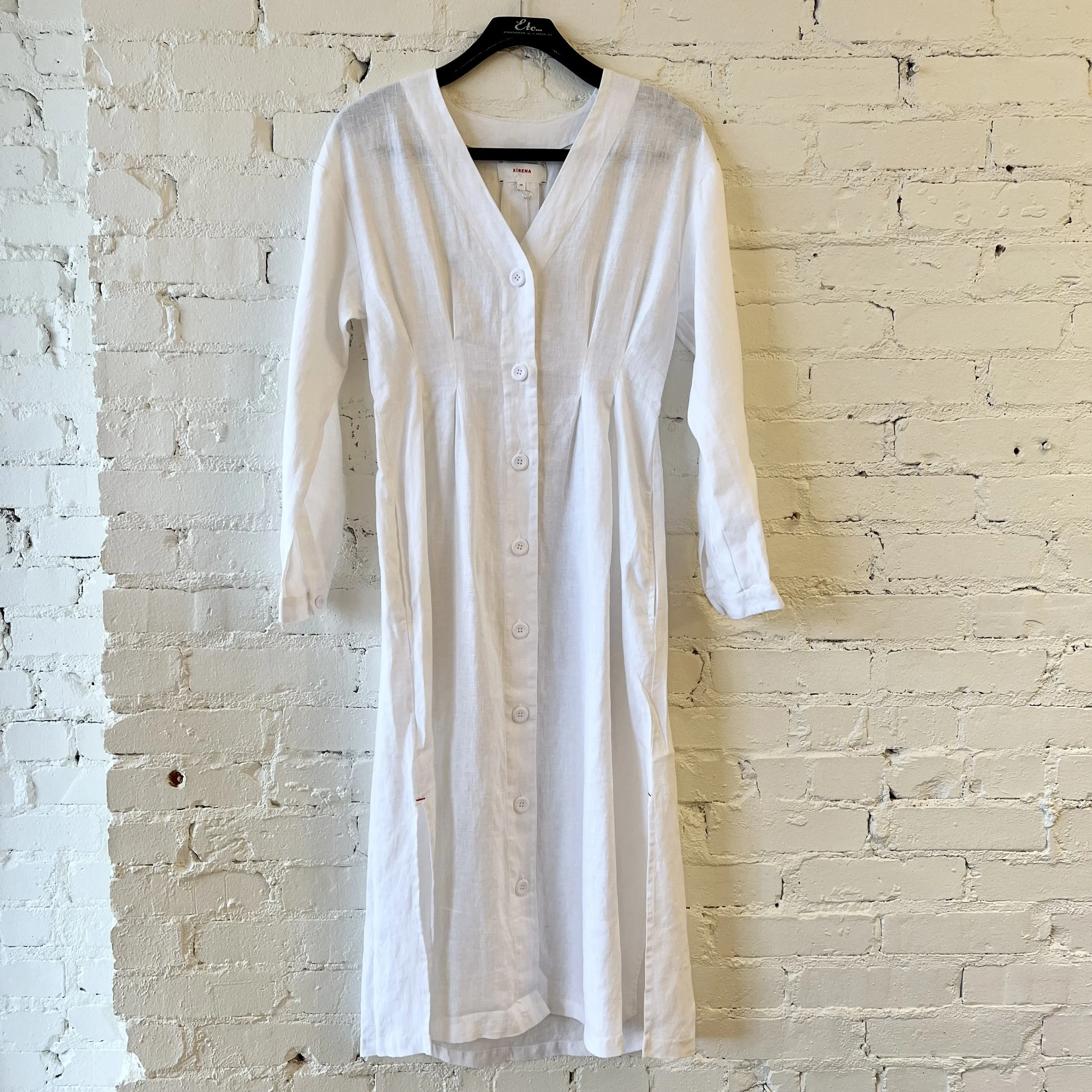 Xirena White Lucy Dress - SMALL ONLY