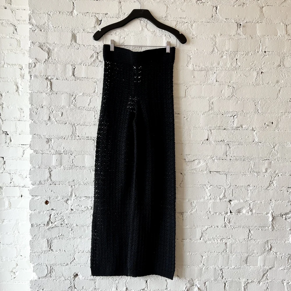 Leset Lucy Crochet Pant in BLACK XS/S ONLY — Etc