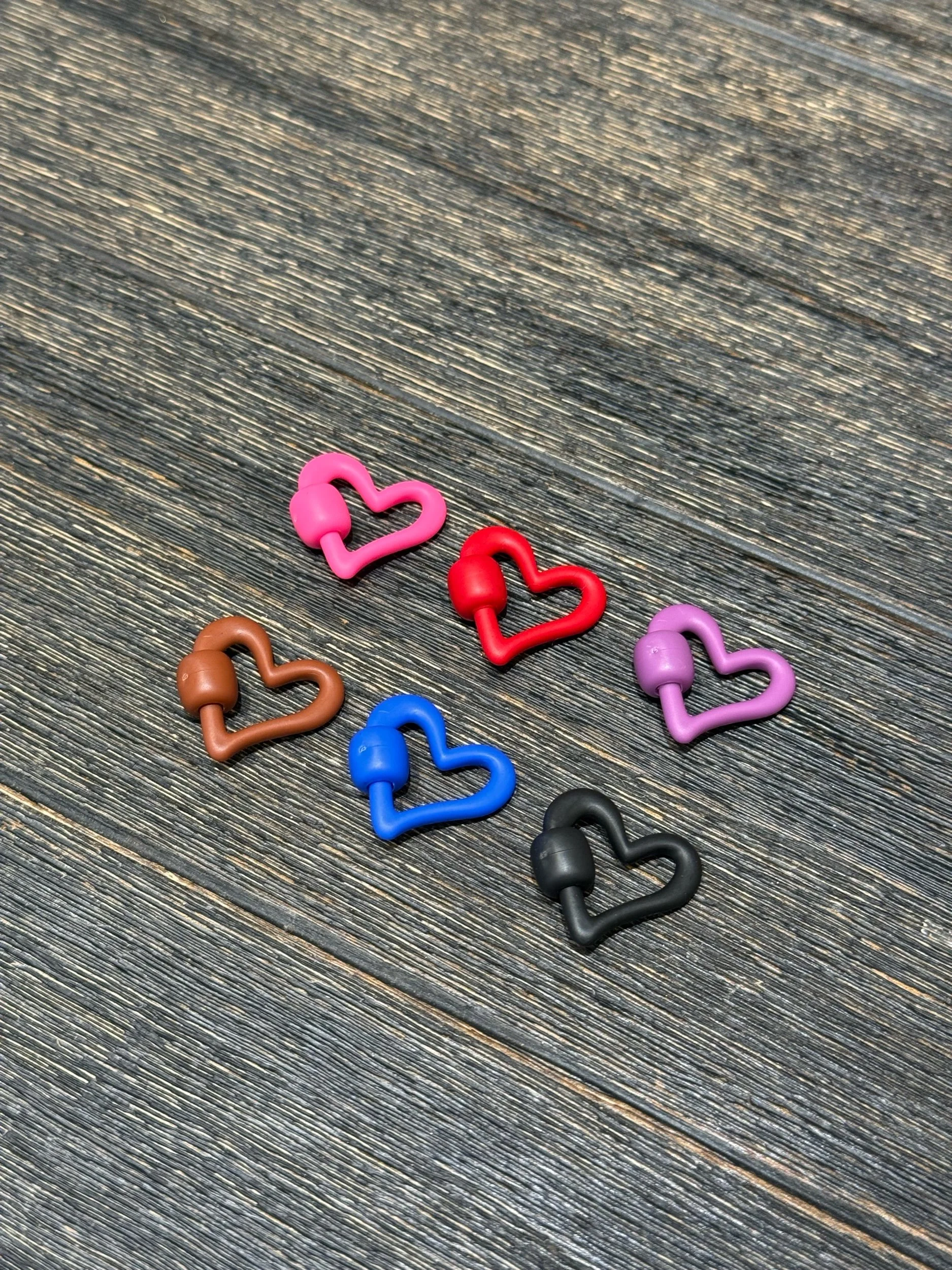 Marla Aaron Rubber Freeform Heart lock