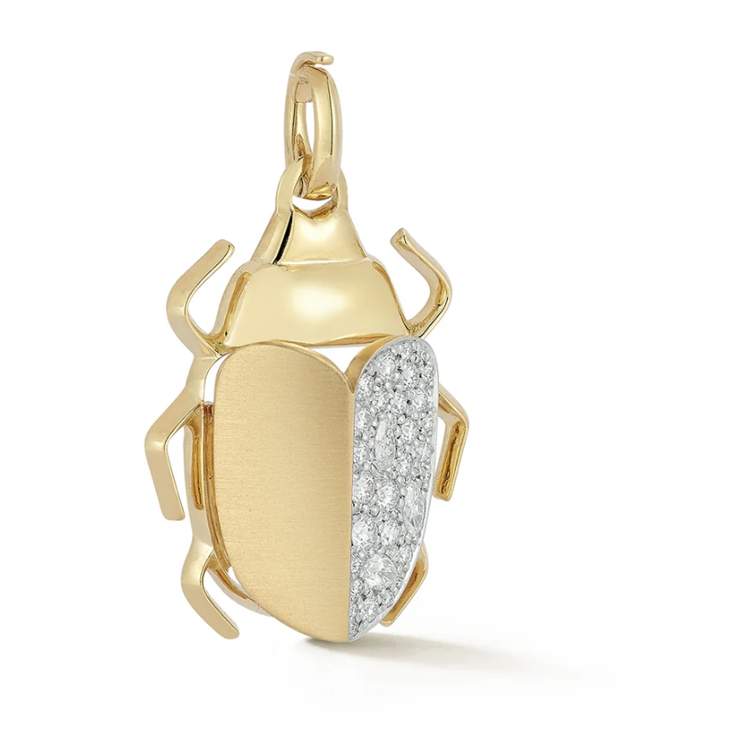 Jade Trau Scarab Charm