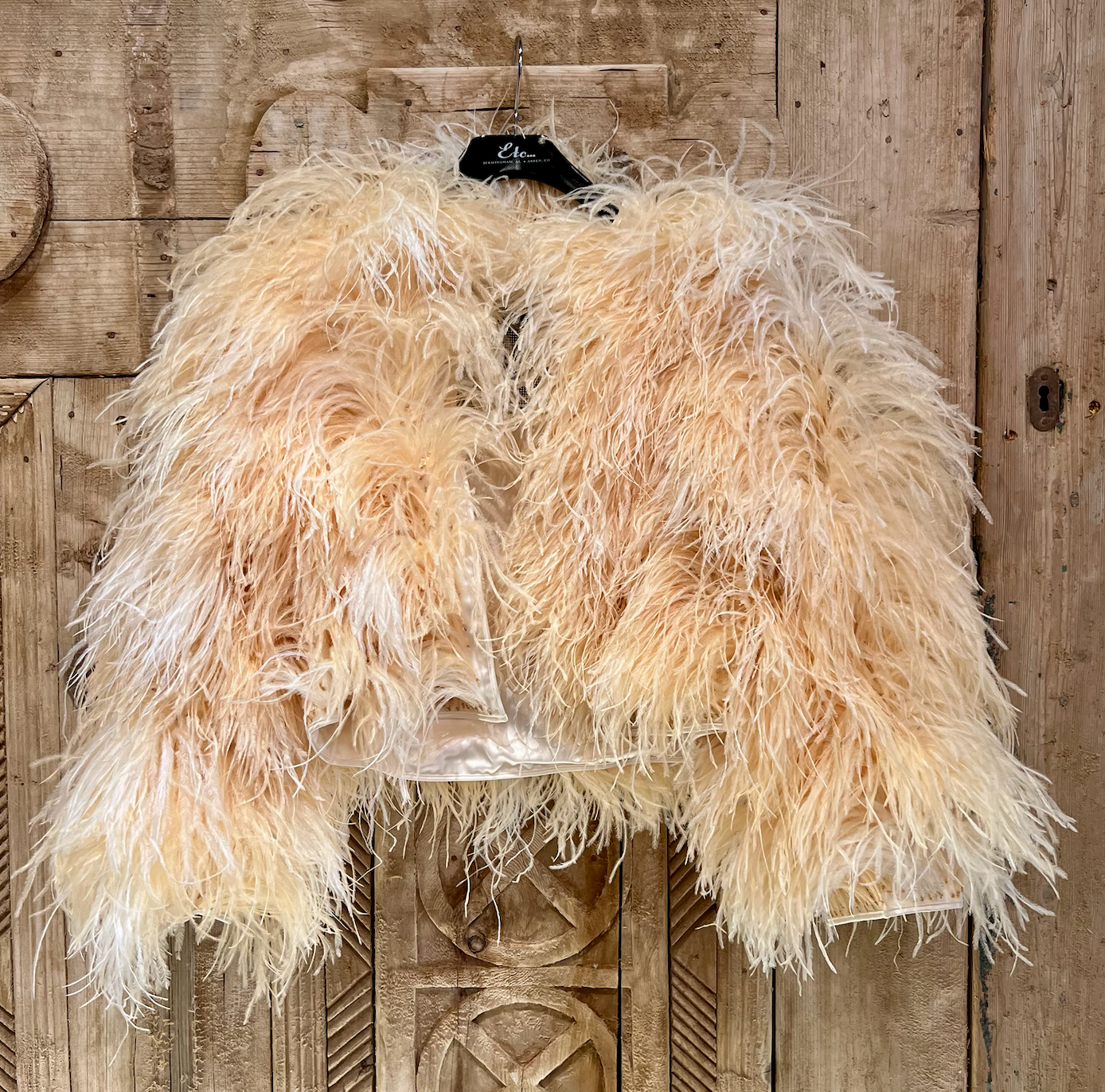 Libertine At the Copa Feathered Jacket  - SIZE XS ONLY