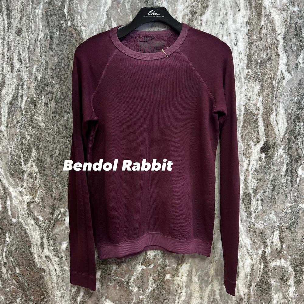 FreeCity Lucky Rabbits Raglan Crew Sweatshirt [MORE COLORS] — Etc