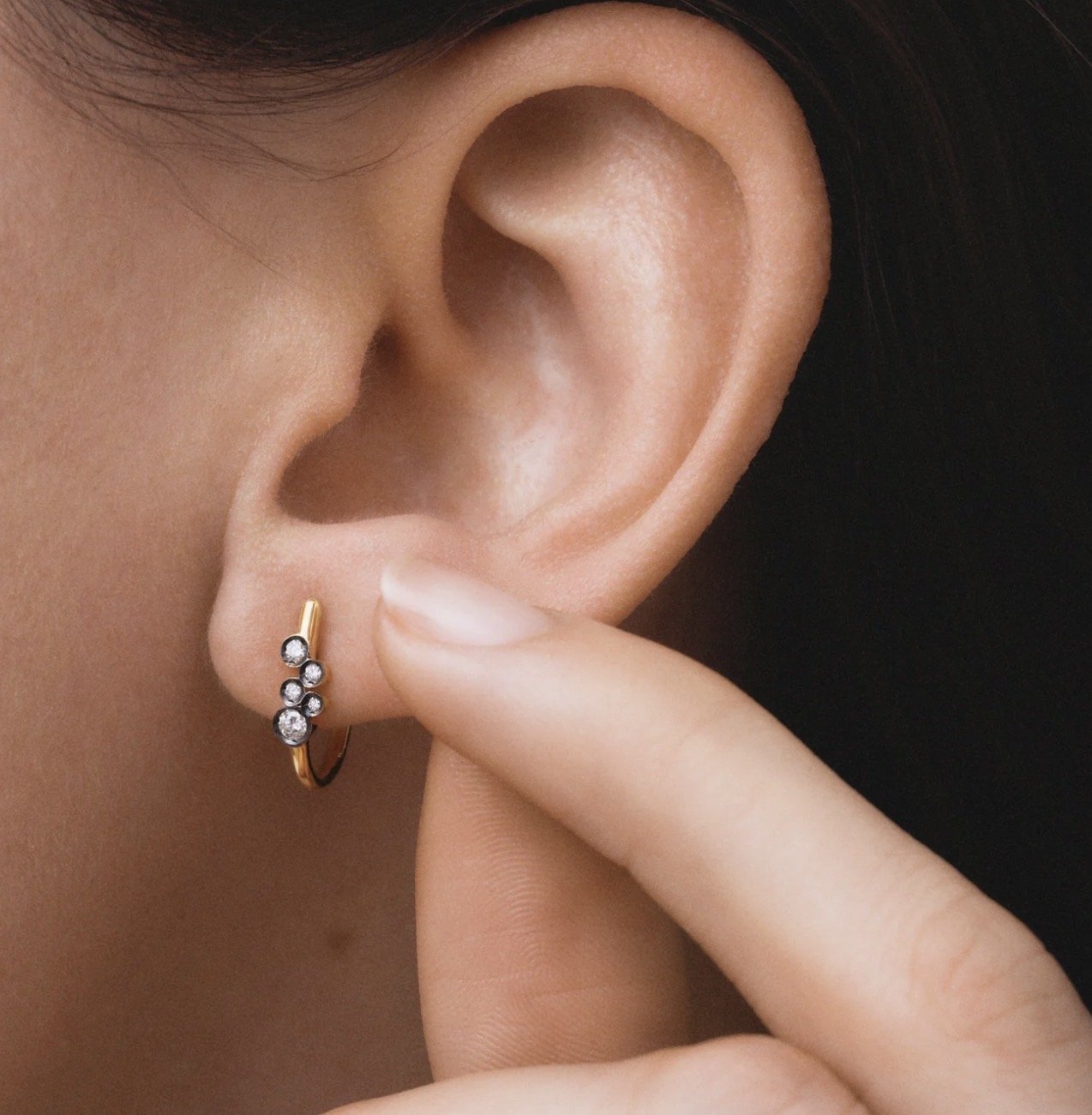 Yannis Sergakis Celeste Hoops Petite