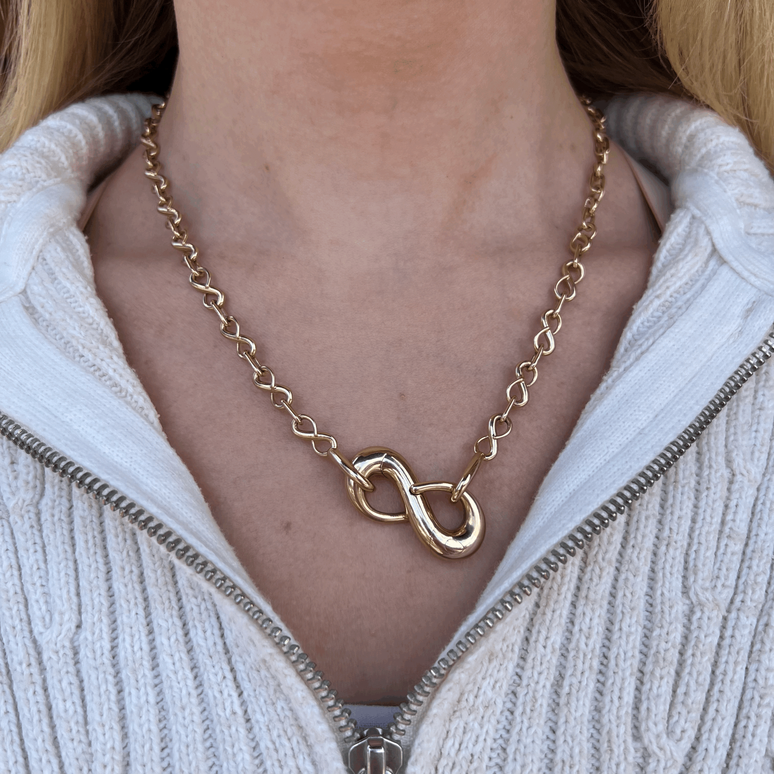 Marla Aaron Myriad Chain 18K Brown Gold in 18" Necklace **Chain Only**