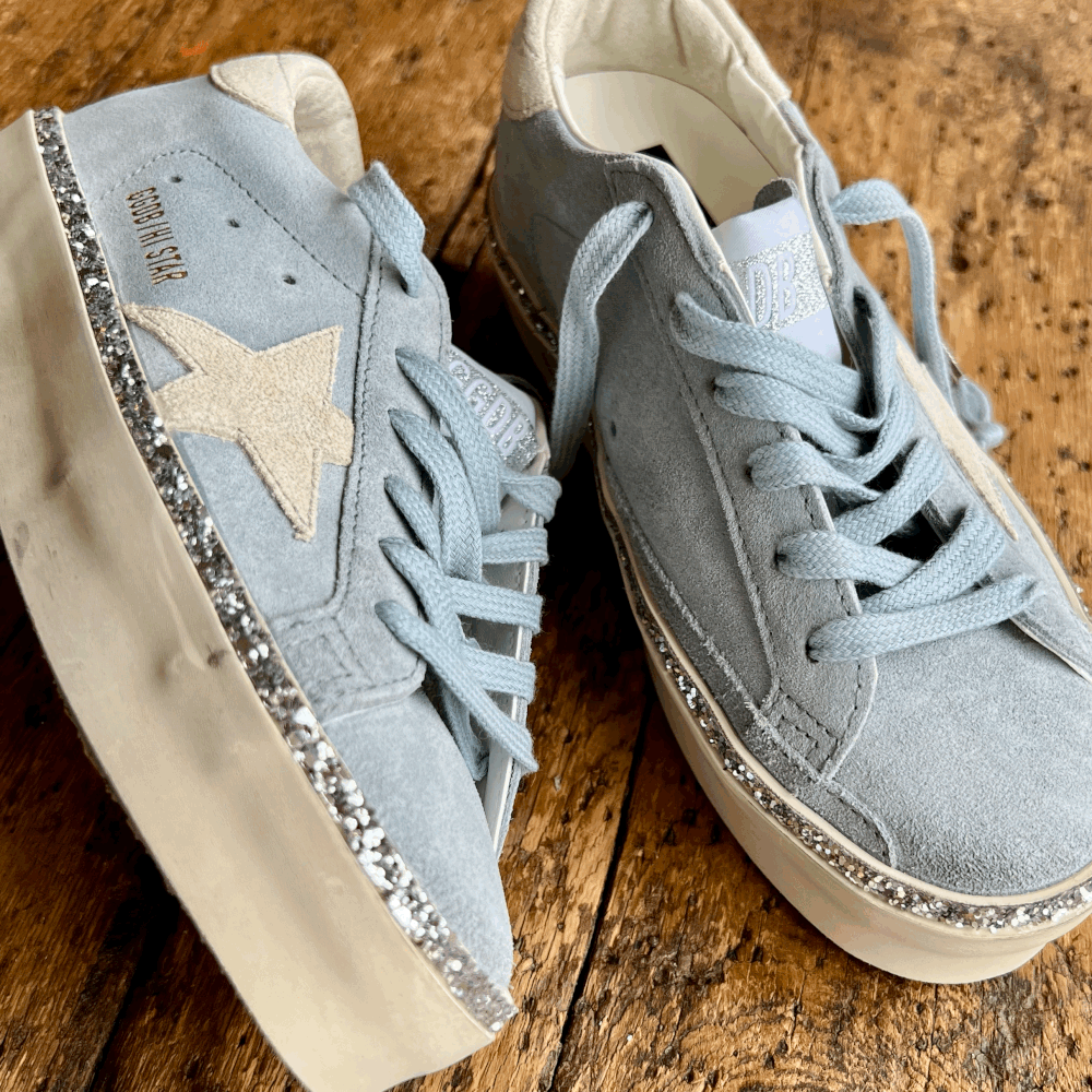 Golden Goose Hi Star Suede Upper Toe Star GG310 — Etc