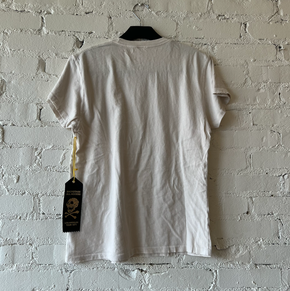 Madeworn Pink Floyd Prism r Crew Tee in Vintage White — Etc