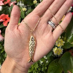 Brent Neale Large Fish Pendant