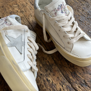 Golden Goose GG280 Superstar Nappa Toe Tongue Glitter Upper