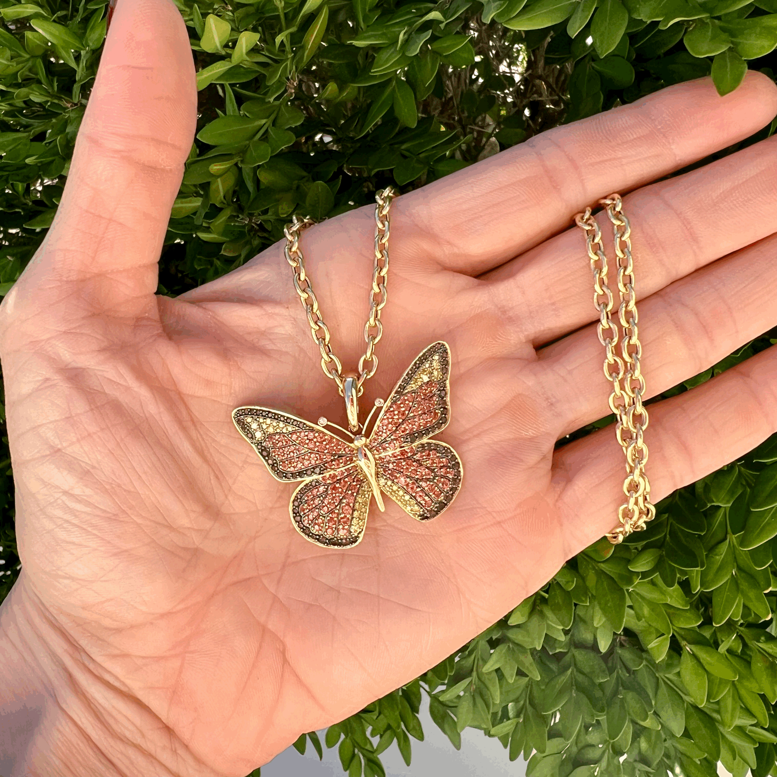 Grace Winfrey Monarch Butterfly Pendant