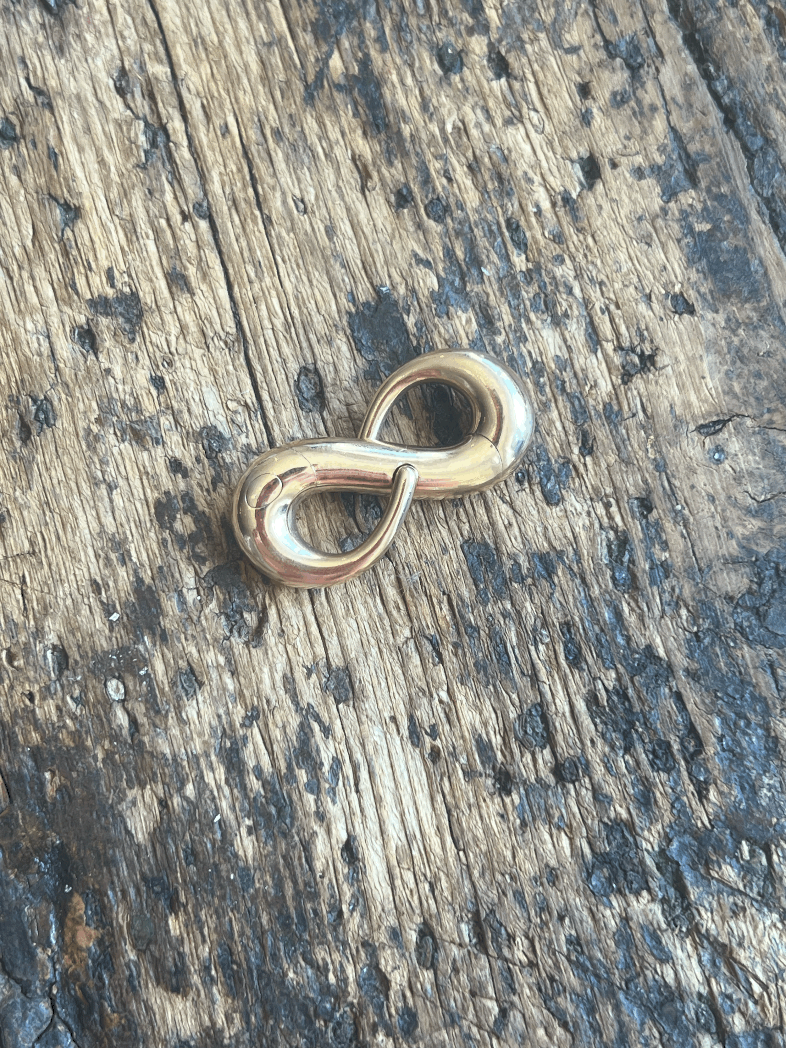 Marla Aaron 18K Gold Myriad Lock - BROWN GOLD (LOCK ONLY)